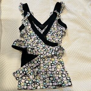 BCBG MaxAzria NWT Pattern Top